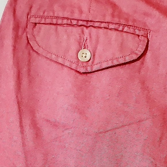 POLO RALPH LAUREN GOLF SHORTS. MENS Sz:34 BRIGHT PINK, 100% COTTON. - Picture 5 of 7